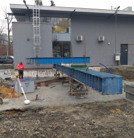 Bielsko-Biała - statyczne badanie nośności pali